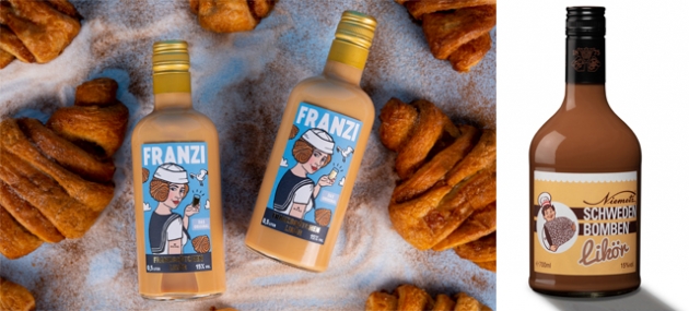 Liköre mit Franzbrötchen- und Schokoschaumkussgeschmack gelauncht -